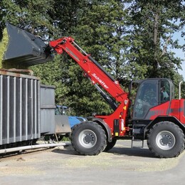 Teleskopické kloubové nakladače