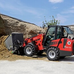 Teleskopické kloubové nakladače