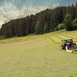 Rotorové shrnovače píce