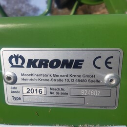 Obraceč Krone KW 6.72/6
