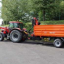 Traktorové návěsy BIG