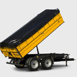 Traktorové návěsy třístranné