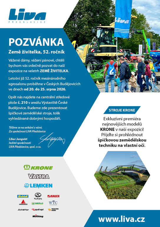 Pozvánka na výstavu Země živitelka