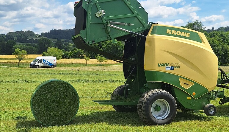 Předvádění Krone VariPack V 165 XC
