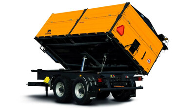 Traktorové návěsy třístranné