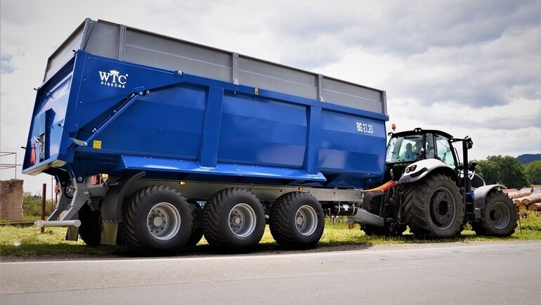 Traktorové návěsy BIG